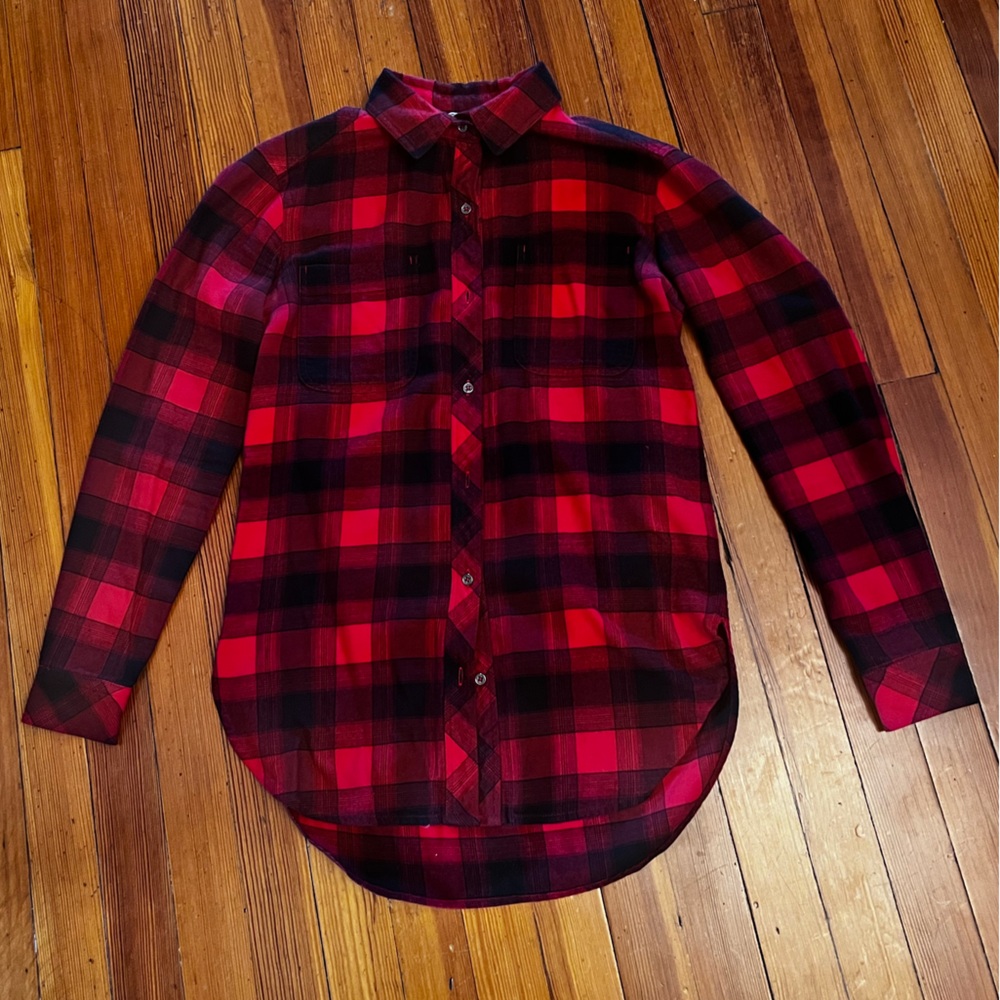 Athleta Lumberjack Heat Activating Flannel
